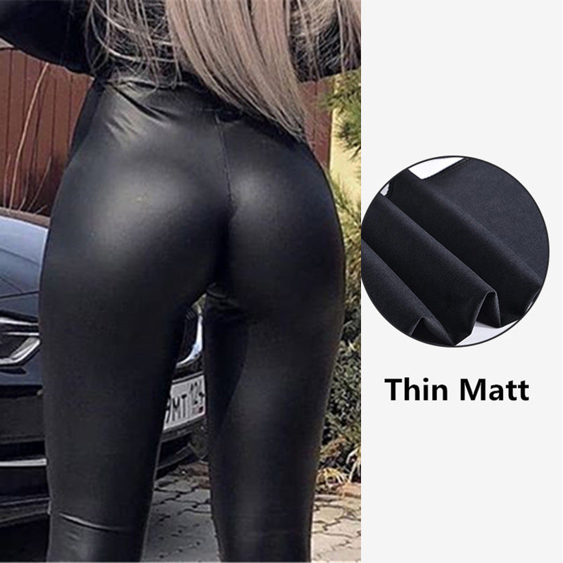Pantalones Escultores de Talle Alto Negros Talla Grande