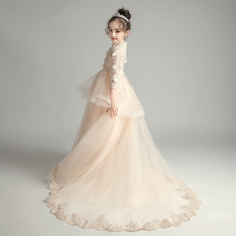Girls’ Fluffy Princess Tulle Dress