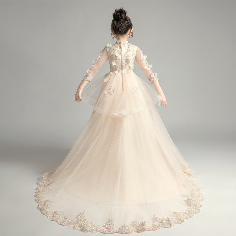 Girls’ Fluffy Princess Tulle Dress