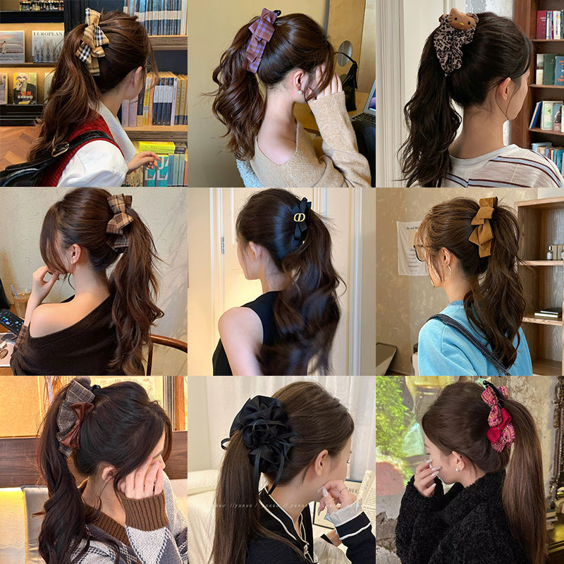 Light Luxury Bow Hair Clip