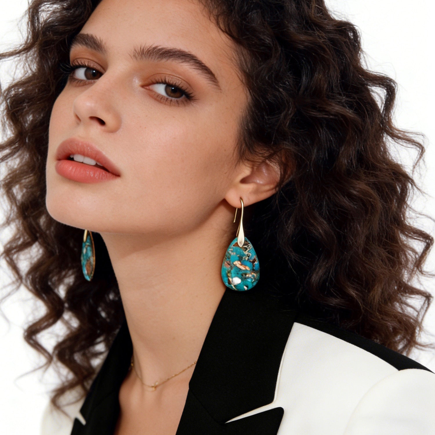 Pendientes de Lágrima Elegantes para Resort