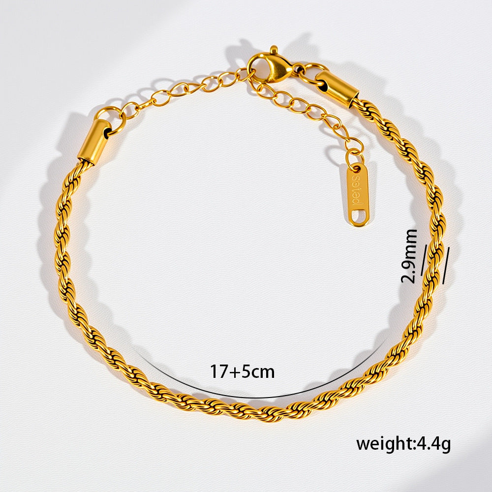 Bracelet essentiel doré