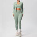 Fitted Athletic Set with Long Sleeves