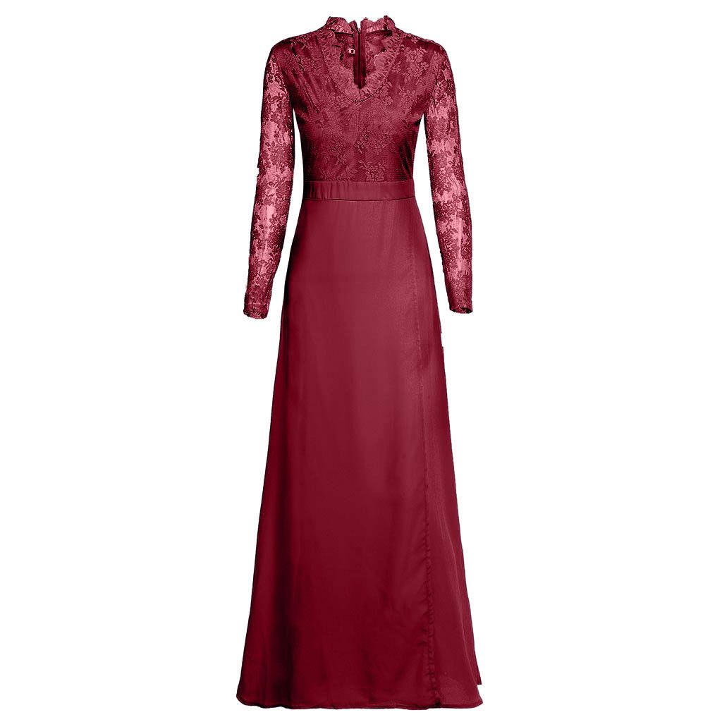 Elegant V-Neck Lace Dress for Your Special Occasions