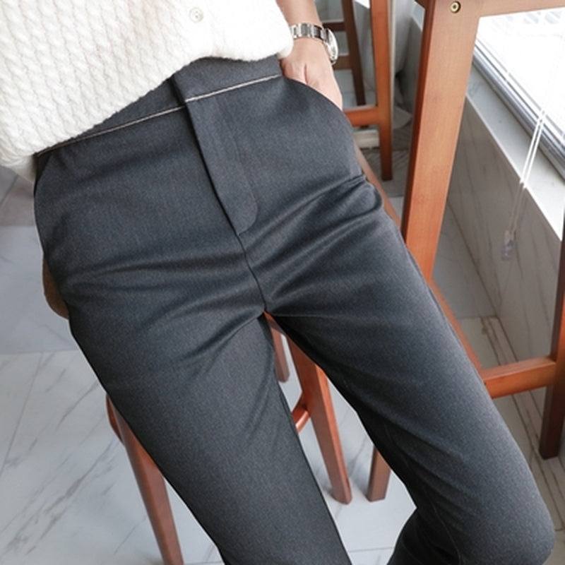 Pantalones rectos elegantes a medida