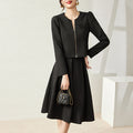 Black Skirt Set with Timeless Elegance Spirit