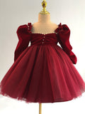 Vestido Largo Rojo de Princesa