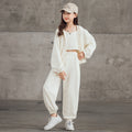 Girls’ Korean-Style Three-Piece Sportswear Set