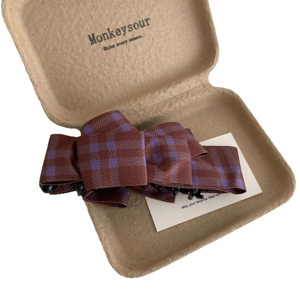 Light Luxury Bow Hair Clip