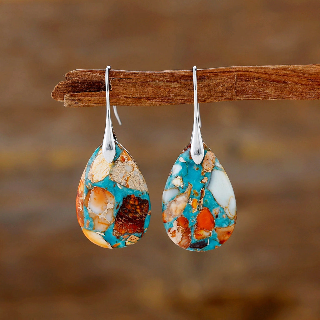 Resort Elegance Teardrop Earrings