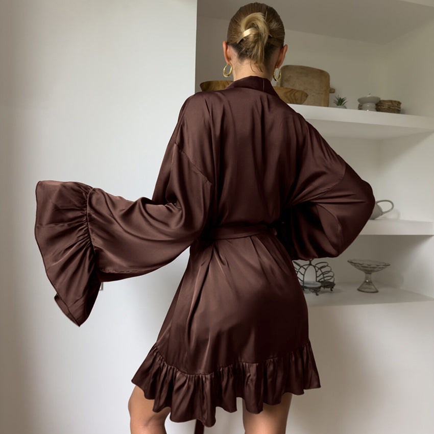 Minimalist Brown Lounge Set, Soft and Comfortable