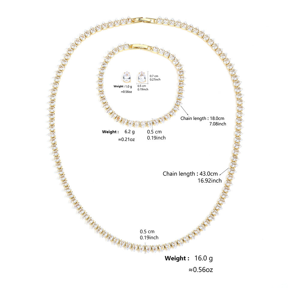 Minimalist Zircon Elegance Set