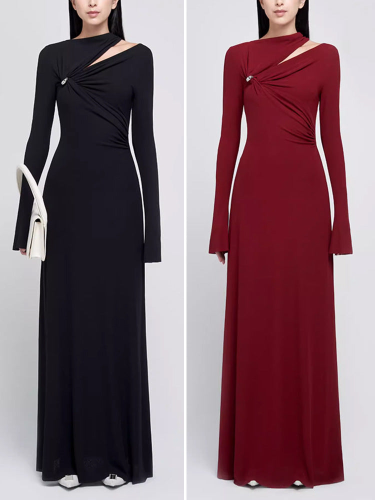 Vestido Acampanado de Punto para Mujer