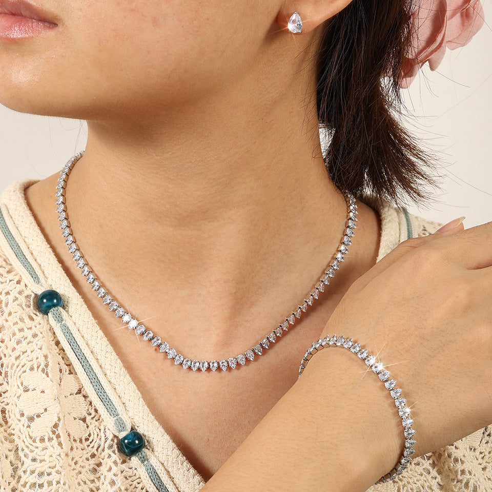 Minimalist Zircon Elegance Set