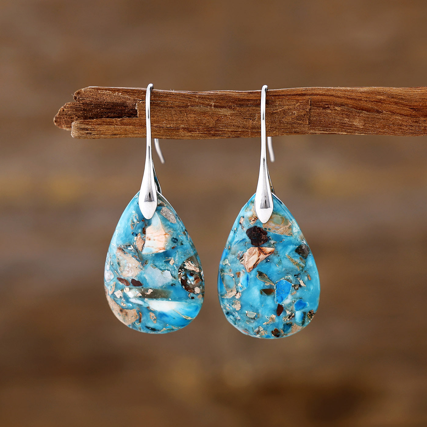 Pendientes de Lágrima Elegantes para Resort