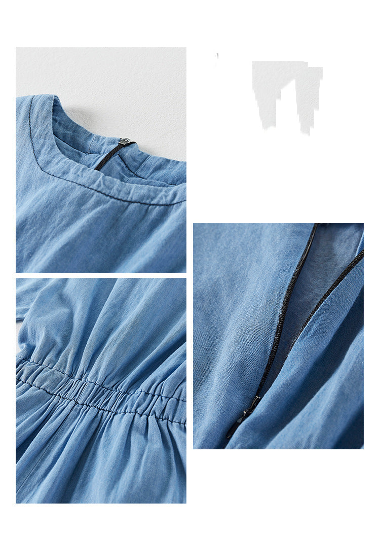 Girls’ Korean-Style Wide-Leg Pants