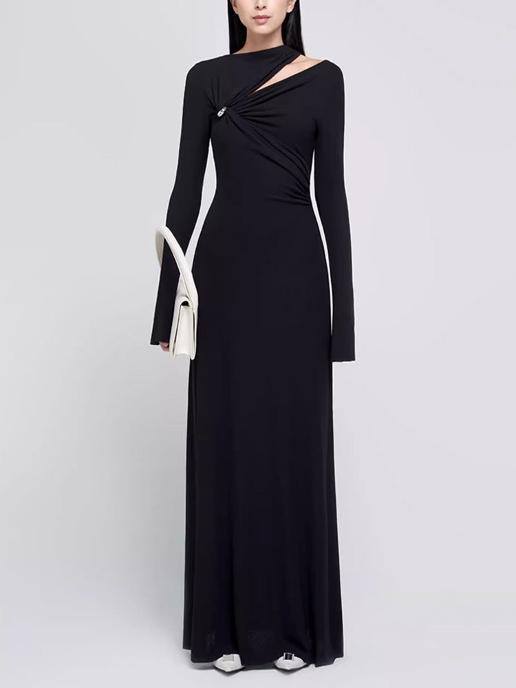 Knitted Flared Dress for Women
