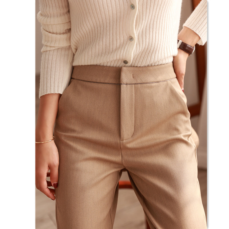 Pantalones rectos elegantes a medida