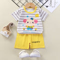 Summer 2-Piece Cotton Set T-Shirt & Shorts (Baby/Child)