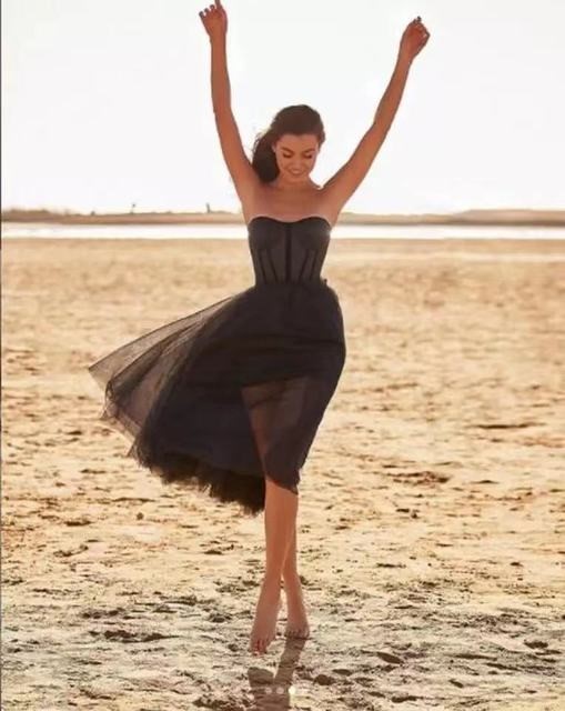 Elegant Red Long Evening Dress