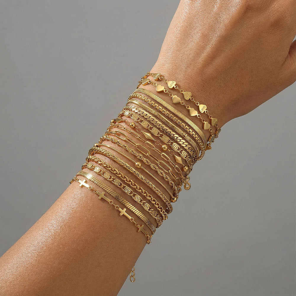 Bracelet essentiel doré