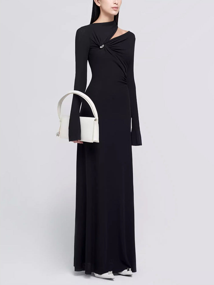 Knitted Flared Dress for Women