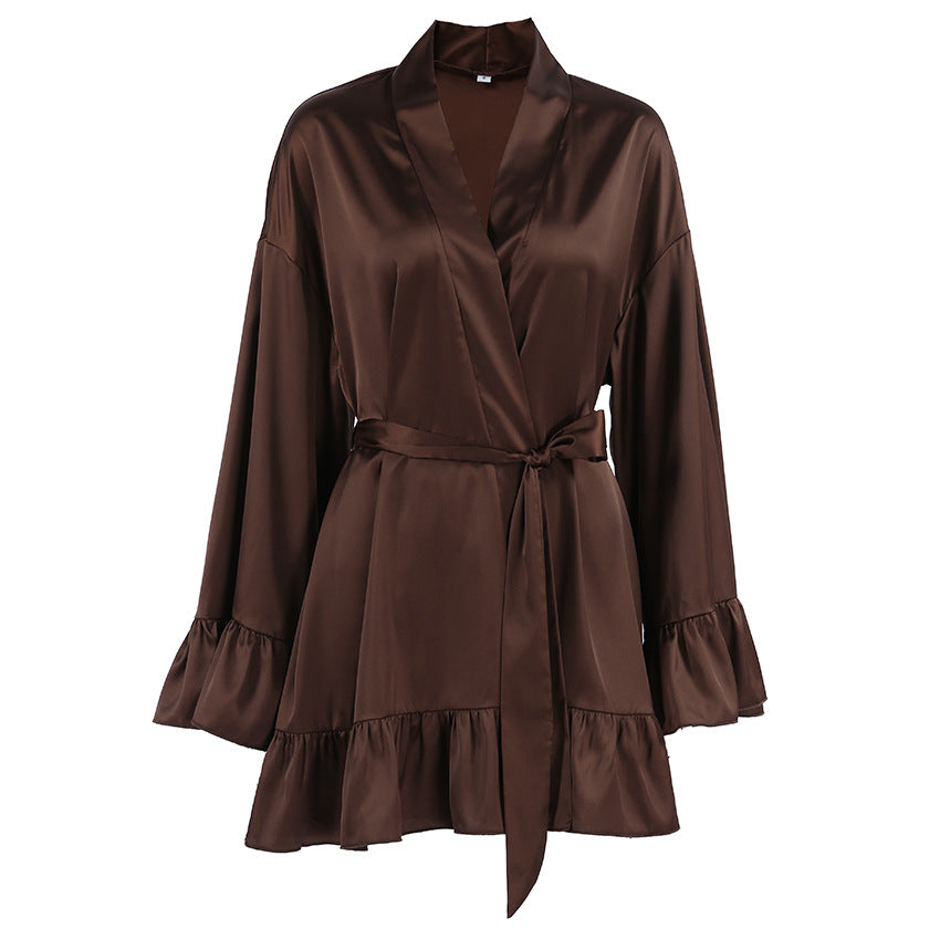 Minimalist Brown Lounge Set, Soft and Comfortable